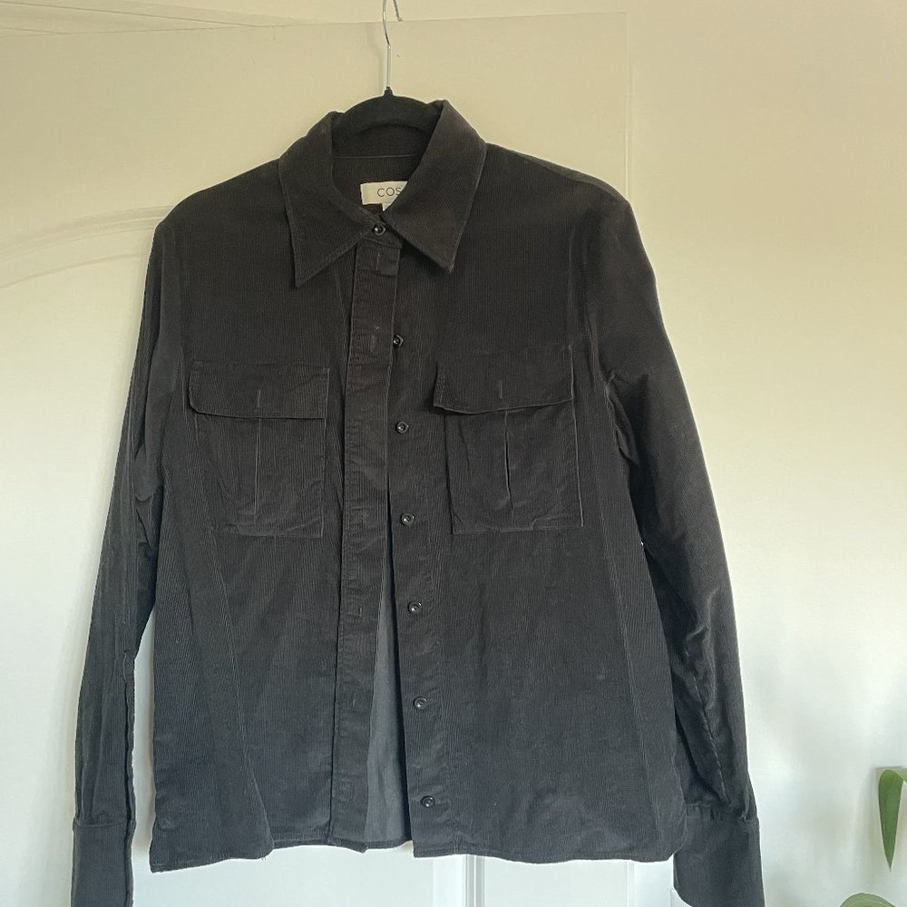 Elegant Japanese style @ cos Corduroy Shirt